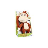 Kukuli Maymun Peluş Sesli 35cm Peluş Kukuli