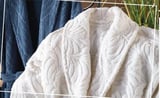 Dantela Melanie Jakarlı 6 Parça Pamuklu Bornoz Seti