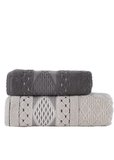 KOD-8943 KOD-8961 2'Lİ PAMUK HAVLU SETİ 50x90 - 85x150