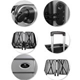 My Valice Ruby Abs 2'li Valiz Seti (Kabin ve Büyük) Rose Gold