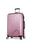 My Valice Diamond Abs Büyük Boy Valiz Rose Gold