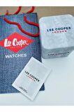 LC07621.230 Lee Cooper Çelik Kordon 5 Atm Suya Dayanıklı Erkek Kol Saati