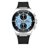 Slazenger SL.09.2557.2.01 Silikon Kordon Fonksiyonlar Aktif  Siyah Renk Erkek Kol Saati