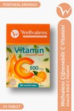 Vitamin C 500 mg Çiğnenebilir Tablet (Şekersiz) | 24 Tablet, Portakal Aromalı