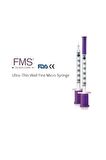 Micro Fine Insülin Enjektörü 0.5 Ml Enjektör Şırınga (32g X 8mm) - 100 Adet