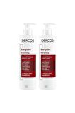 Vichy Dercos Saç Dökülmesine Karşı Bakım Şampuanı 400ml X 2 Adet
