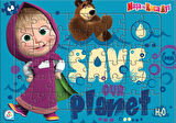 MAŞA İLE KOCA AYI FRAME PUZZLE SETİ