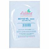 Beyaz Kil Öğütülmüş Doğal Saf Naturel 250 Gr Paket