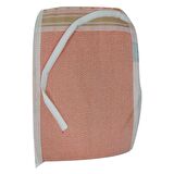 Doğal İpek Sırt ve Vücut Masaj Kesesi Yavruağzı 18cm x 25cm