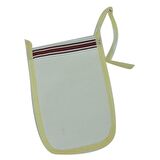 Doğal İpek Sırt ve Vücut Masaj Kesesi Beyaz Renkli 16cm x25cm