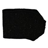 Doğal Keçi Kılı İpli Siyah Sırt ve Vücut Kesesi 52cm x 18cm