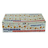 Bursa Plastik Bursburger Pide Lahmacun Burger Kokoreç Döner Ekmek Hışır Poşeti 13X26 1000 Adet