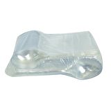LokmanAVM Plastik Kaşık Ekonomik Çorba Kaşığı 1654 mm Şeffaf 100 Adet 1 Paket