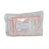 LokmanAVM Kilitli Naylon Torba Poşet 5X5 Cm Şeffaf 100 Adet 1 Paket