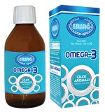 Ersağ Omega 3 Sıvı (Çilek Aromalı) Gıda Takviyesi 100 Ml.