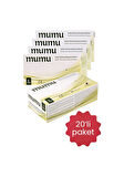 Mumu Pudrasız Lateks Muayene Eldiveni 20 x 100 Adet L Beden