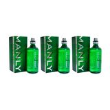Manly Green EDC 125 Ml Erkek Parfüm 3 Adet