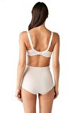 Kom Bianca Yüksek Bel Bej Külot 