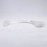 Fuyaku 22" Elle Geçmeli Kılçık Etiketleme Plastiği Şeffaf (1.000 Adet)