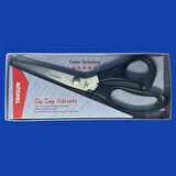 Taksun Makas Plastik Saplı Sürfile Zigzag 9" (23cm) Siyah