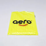 Aero Çuvaldız Plastik Dar Delik Uzun 24 cm (100 Adet) Sarı