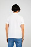The Crow FATHER BASIC POLO BEYAZ Erkek Tshirt
