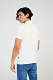 The Crow FATHER BASIC POLO BEYAZ Erkek Tshirt