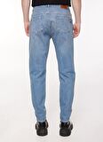 The Crow Normal Bel Dar Mavi Erkek Denim Pantolon TC5003
