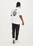 The Crow Bisiklet Yaka Baskılı Beyaz Erkek T-Shirt TC9005
