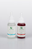 Yoğun Nemlendirici Hiyaluronik asit Serum + Yenileyici Kırmızı Peeling Serum AHA/BHA