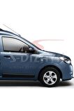 S-dizayn Dacia Dokker Krom Cam Çıtası 2 Prç 2013 Üzeri Uyumlu