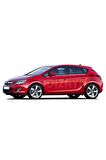 Opel Astra J Hb Krom Cam Çıtası 4 Prç 2010 Üzeri Uyumlu