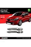 Renault Clio 4 Hb Uyumlu Krom Kapı Kolu 2 Kapı Sensörlü 2012 Üzeri