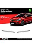 Renault Clio 4 Uyumlu Sporttourer Krom Ön Panjur 2 Prç. 2012 Üzeri