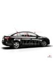 Renault Fluence Krom Cam Üst Çıtası 4 Parça 2010 Üzeri