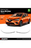 S-dizayn Renault Clio 5 Hb Krom Ayna Alt Çıtası 2 Prç. 2019 Ve Üzeri A+kalite