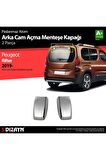 Peugeot Rifter Krom Arka Cam Açma Menteşe Kapağı 2 Prç 2019 Üzeri