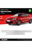 Kia Rio Krom Kapı Yan Çıtası 4 Prç. 2017 Üzeri