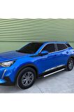 S-dizayn Peugeot 2008 Uyumlu 2 Krom Cam Çerçevesi 12 Prç 2020 Üzeri