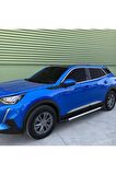 S-dizayn Peugeot 2008 2 Krom Yan Kapı Çıtası 4 Prç 2020 Üzeri