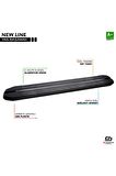 S-dizayn Suzuki Sx4 2 S-cross Newline Siyah Yan Basamak 179 Cm 2014-2021