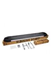 S-dizayn Hyundai H-1 Starex Uzun Şase Newline Krom Yan Basamak 219 cm 1998-2007