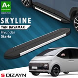 S-Dizayn Hyundai Staria Skyline Aluminyum Yan Basamak 233 Cm 2021 Üzeri A+ Kalite
