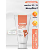 Clinikid Doğal El ve Ayak Nemlendirici Kremi