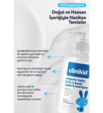 Clinikid Organik Sertifikalı 2'si 1 Arada Şampuan & Duş Jeli