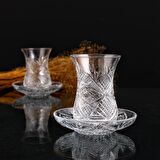 12 Parça Çay Takımı - Ajda Boy - Göz Dekor