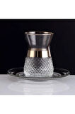 Krk Plus  Cay Takim VIZYON DEKOR  Platin Bant  12 Parca (451-661)