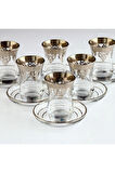 Krk Plus  Cay TakimI BY OTTOMAN  Boncuk Platin 12 Parca (561-201)