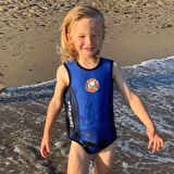 Owli Swimwarm Üşütmeyen Bebek Mayosu Mavi 12-24 Ay