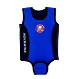 Owli Swimwarm Üşütmeyen Bebek Mayosu Mavi 12-24 Ay